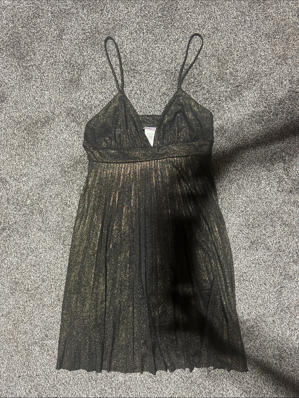 Gold Shimmer Dress